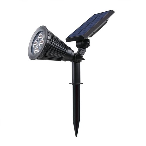 LED Solar Garden Spotlight Single