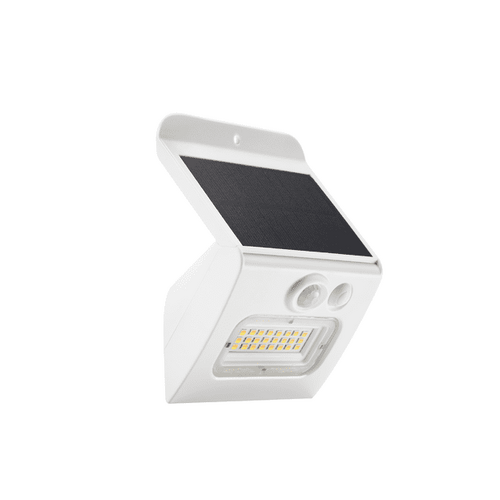 LED Solar Wall Light Irati White