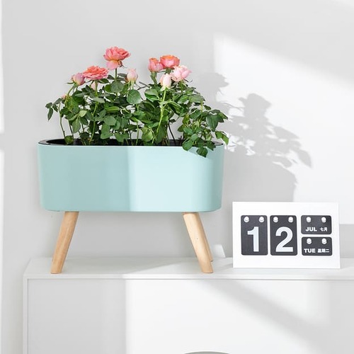 Oval Self Watering Planter with Legs