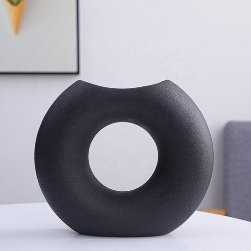 Ceramic Vases Donut Sculpture